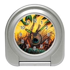 Asian Retro Vintage Art Korea China Japan Travel Alarm Clock by Cemarart