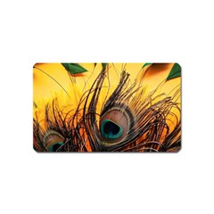 Forest Trees Snow Landscape Art Magnet (name Card)