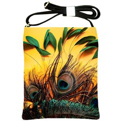 Japan Art Artwork Asia Drawing Lake Landscape Mountain Nature Oriental Shoulder Sling Bag