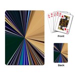 Zig Zag Pattern Geometric Design Playing Cards Single Design (Rectangle) Back