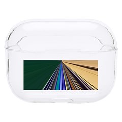 Colorful Centroid Line Stroke Hard Pc Airpods Pro Case by Cemarart