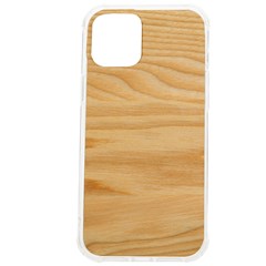 Light Wooden Texture, Wooden Light Brown Background Iphone 12 Pro Max Tpu Uv Print Case by nateshop