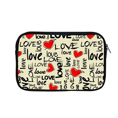 Love Abstract Background Love Textures Apple Macbook Pro 13  Zipper Case by nateshop