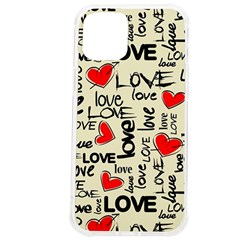 Love Abstract Background Love Textures Iphone 12 Pro Max Tpu Uv Print Case by nateshop