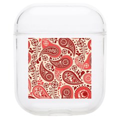 Paisley Red Ornament Texture Soft Tpu Airpods 1/2 Case