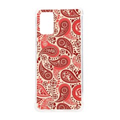 Paisley Red Ornament Texture Samsung Galaxy S20plus 6 7 Inch Tpu Uv Case by nateshop