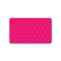 Pink Pattern, Abstract, Background, Bright Magnet (name Card) by nateshop