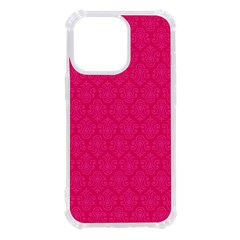 Pink Pattern, Abstract, Background, Bright Iphone 13 Pro Tpu Uv Print Case