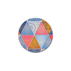 Texture With Triangles Golf Ball Marker (4 Pack) by nateshop