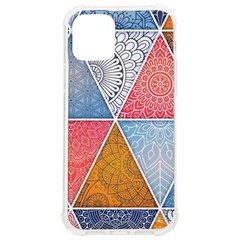 Texture With Triangles Iphone 12/12 Pro Tpu Uv Print Case