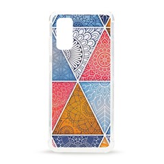 Texture With Triangles Samsung Galaxy S20 6 2 Inch Tpu Uv Case