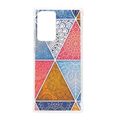 Texture With Triangles Samsung Galaxy Note 20 Ultra Tpu Uv Case by nateshop