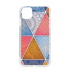 Texture With Triangles Iphone 11 Tpu Uv Print Case by nateshop