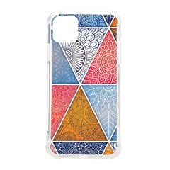 Texture With Triangles Iphone 11 Pro Max 6 5 Inch Tpu Uv Print Case