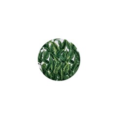 Tropical Leaves 1  Mini Buttons by goljakoff