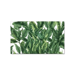 Tropical Leaves Sticker Rectangular (100 Pack) by goljakoff