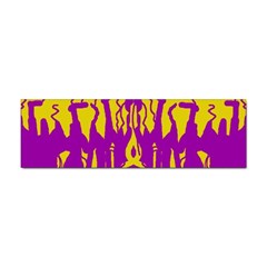 Yellow And Purple In Harmony Sticker Bumper (10 Pack)