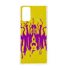 Yellow And Purple In Harmony Samsung Galaxy Note 20 Tpu Uv Case