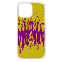 Yellow And Purple In Harmony Iphone 13 Pro Max Tpu Uv Print Case by pepitasart