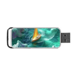 Lion King Of The Jungle Nature Portable Usb Flash (one Side)