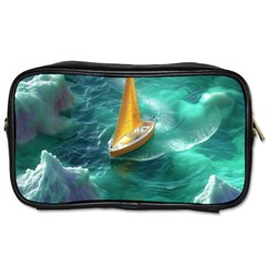 Dolphins Sea Ocean Water Toiletries Bag (two Sides) by Cemarart