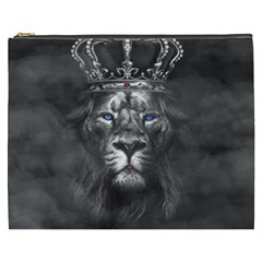 Lion King Of The Jungle Nature Cosmetic Bag (xxxl) by Cemarart