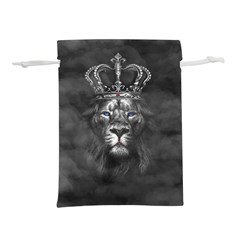 Lion King Of The Jungle Nature Lightweight Drawstring Pouch (s) by Cemarart