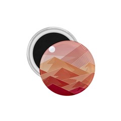 Mountains Sunset Landscape Nature 1 75  Magnets