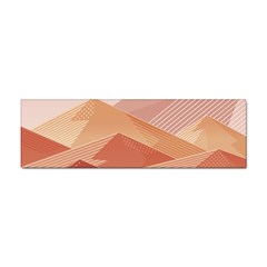 Mountains Sunset Landscape Nature Sticker Bumper (10 Pack) by Cemarart