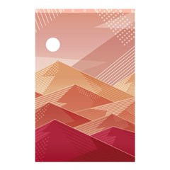 Mountains Sunset Landscape Nature Shower Curtain 48  X 72  (small) 