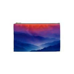 Valley Night Mountains Cosmetic Bag (small)