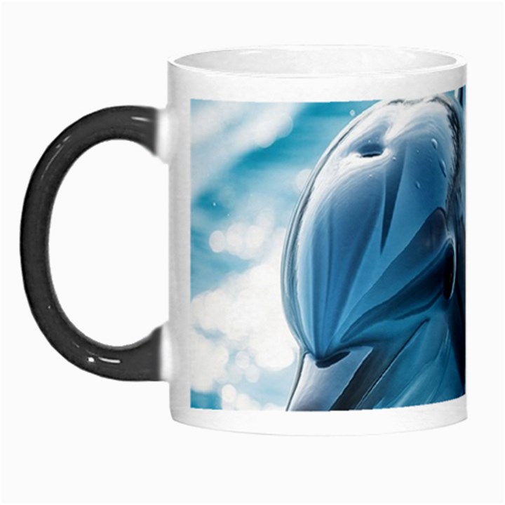 Dolphin Swimming Sea Ocean Morph Mug