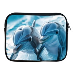 Dolphin Swimming Sea Ocean Apple Ipad 2/3/4 Zipper Cases