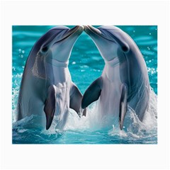 Dolphins Sea Ocean Small Glasses Cloth