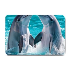 Dolphins Sea Ocean Small Doormat