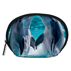 Dolphins Sea Ocean Accessory Pouch (medium)