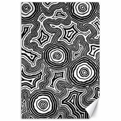 	product:233568872  Authentic Aboriginal Art - After The Rain Men S Zip Ski And Snowboard Waterproof Breathable Jacket Authentic Aboriginal Art - Pathways Black And White Canvas 24  X 36  by hogartharts