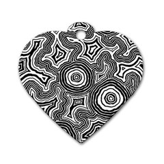  	product:233568872  Authentic Aboriginal Art - After The Rain Men S Zip Ski And Snowboard Waterproof Breathable Jacket Authentic Aboriginal Art - Pathways Black And White Dog Tag Heart (one Side) by hogartharts
