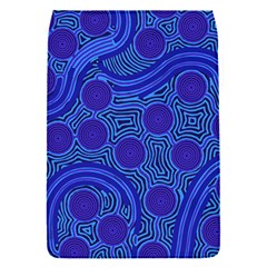 Authentic Aboriginal Art - Rivers Around Us Removable Flap Cover (s) by hogartharts