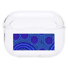 Authentic Aboriginal Art - Rivers Around Us Hard PC AirPods Pro Case