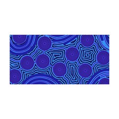 Authentic Aboriginal Art - Rivers Around Us Yoga Headband