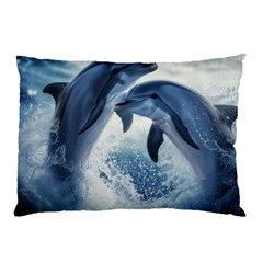 Dolphins Sea Ocean Water Pillow Case