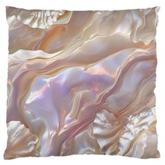 Silk Waves Abstract Standard Premium Plush Fleece Cushion Case (one Side)