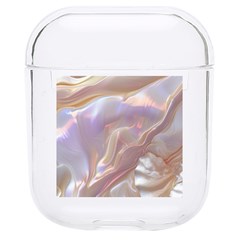Silk Waves Abstract Hard Pc Airpods 1/2 Case by Cemarart
