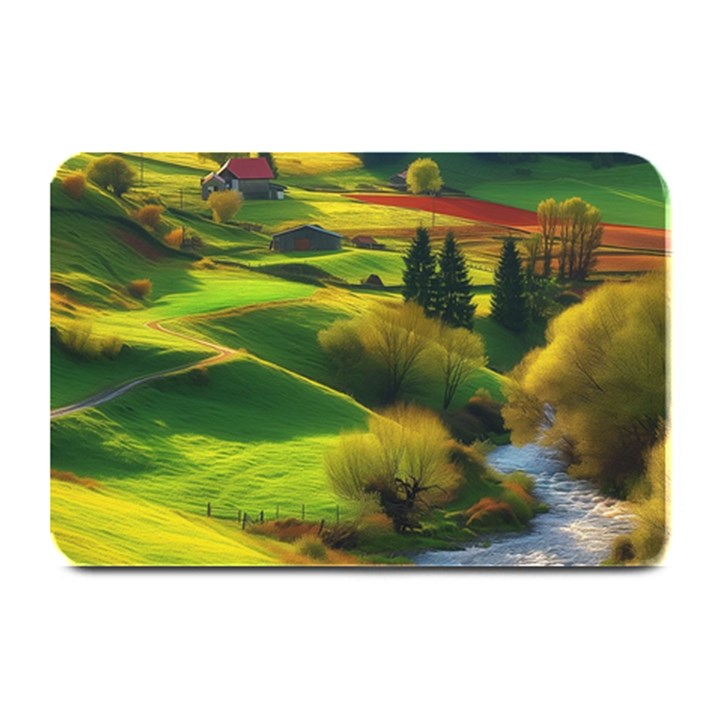 Countryside Landscape Nature Plate Mats