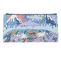 Art Psychedelic Mountain Pencil Case