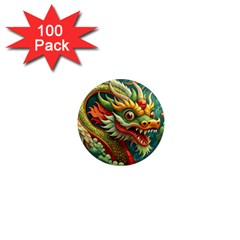 Chinese New Year ¨c Year Of The Dragon 1  Mini Magnets (100 Pack) 