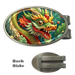 Chinese New Year ¨c Year Of The Dragon Money Clips (oval) 