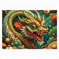 Chinese New Year ¨c Year Of The Dragon Large Glasses Cloth