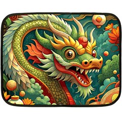 Chinese New Year ¨c Year Of The Dragon Fleece Blanket (mini)